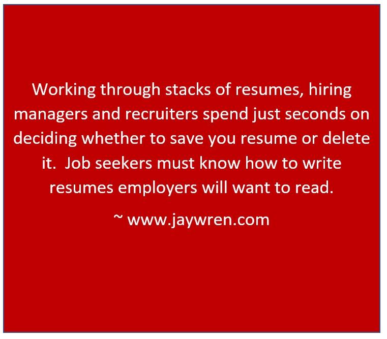 Resumes Employers Will Want to Read