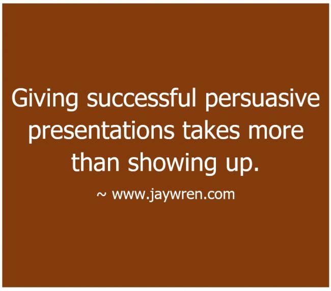 Persuasive Presentation