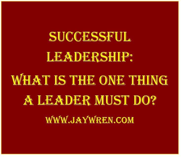 Successful Leaders