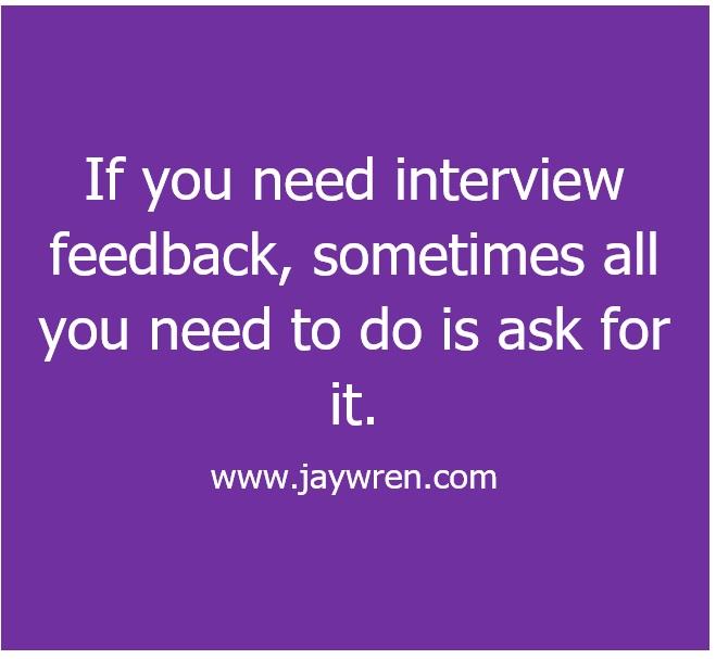 Interview Feedback 2